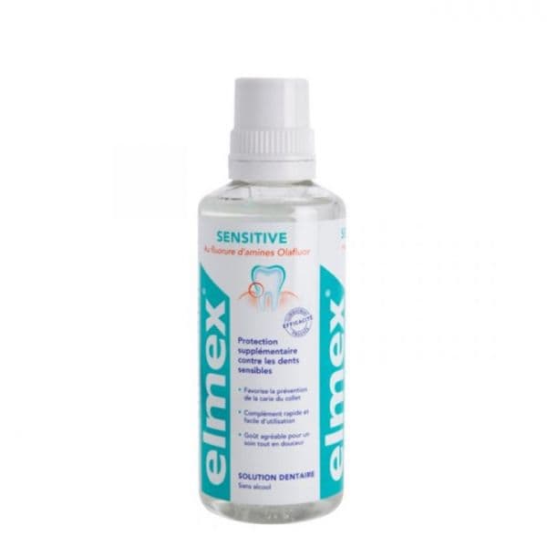Elmex Sensitive Elixir Uso Diário sem Álcool 400ml