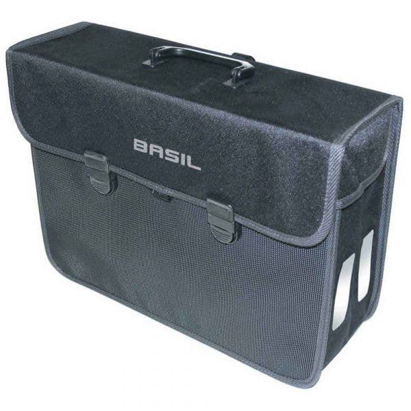 Basil Saco para Bicicleta Malaga Xl 17l Black Black