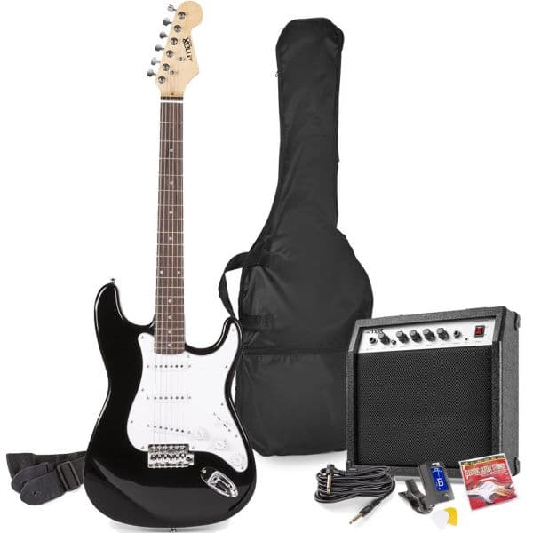Max GIGKIT Guitarra Eléctrica + Amplificador 6" 40W Preto