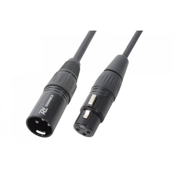 Power Dynamics Cabo Microfone Xlr Macho Fêmea Balanceado 20 Mts Connex