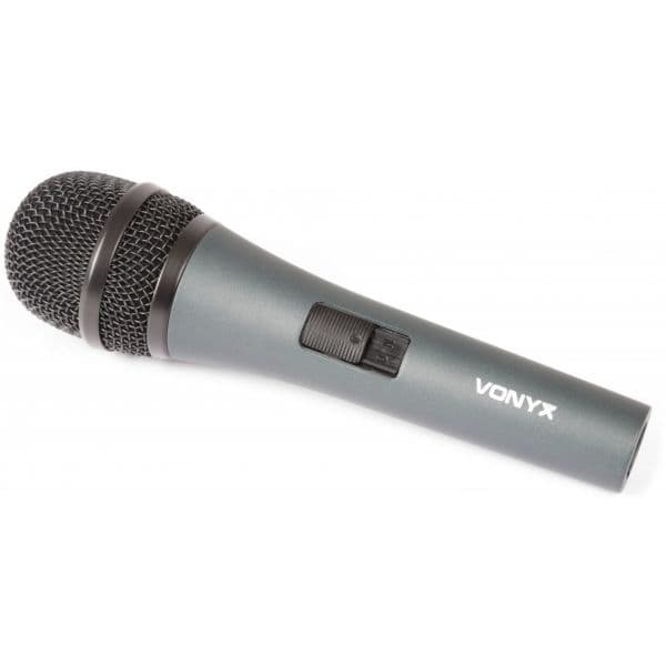 Vonyx Microfone Dinamico c/ Cabo 5 mts (DM825)
