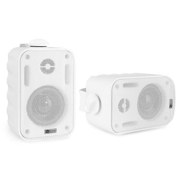 Power Dynamics Colunas Passivas IPX5 2 Vias 3" 60W 8ohm Branco (BGO30) Par - 100.042