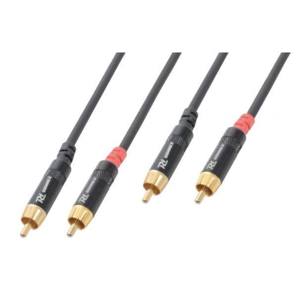 Power Dynamics Cabo 2x RCA Macho - 2x RCA Macho 50cm