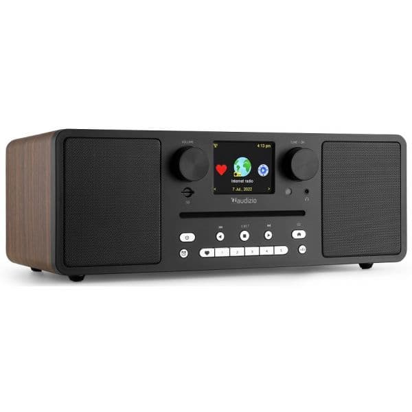 Audizio Rádio Fm /dab+/bt/cd/sd/usb/ Internet Naples 60W (madeira)