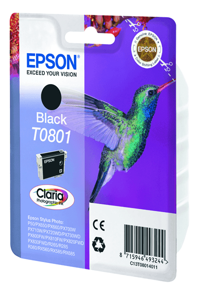 CARTUCHO EPSON PRETO T0801 C13T08014011