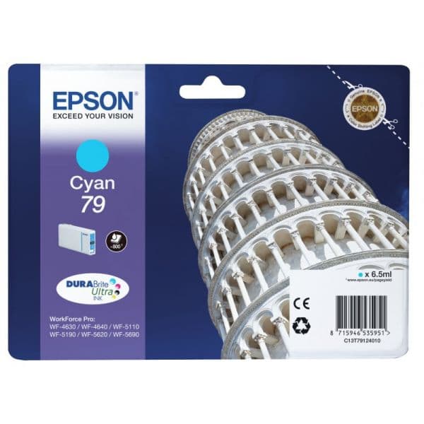 Tinteiro Epson 79 Cyan C13T79124010