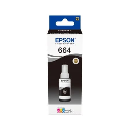 Tinteiro Epson 664 Ecotank Preto Ink bottle (70ml)