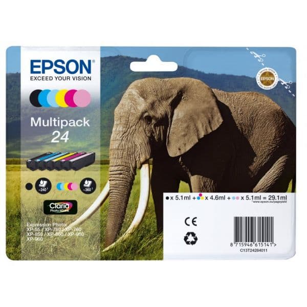 Tinteiro Epson 24 C13T24284011 Multipack
