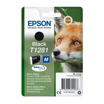 Tinteiro Epson Original T1281 DURABrite Ultra Preto
