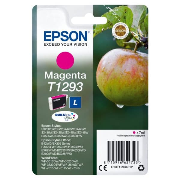 Tinteiro Epson T1293 C13T12934010 Magenta