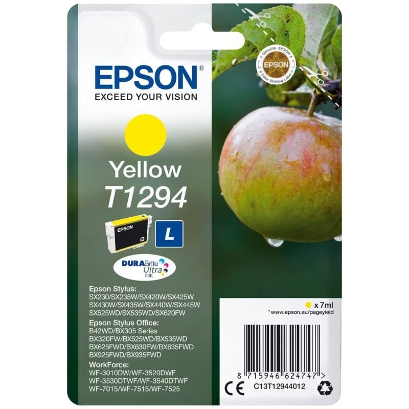 Tinteiro Epson T1294 Amarelo