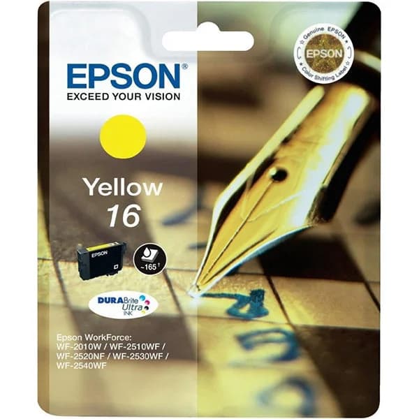 Tinteiro Epson 16 C13T162440 Yellow