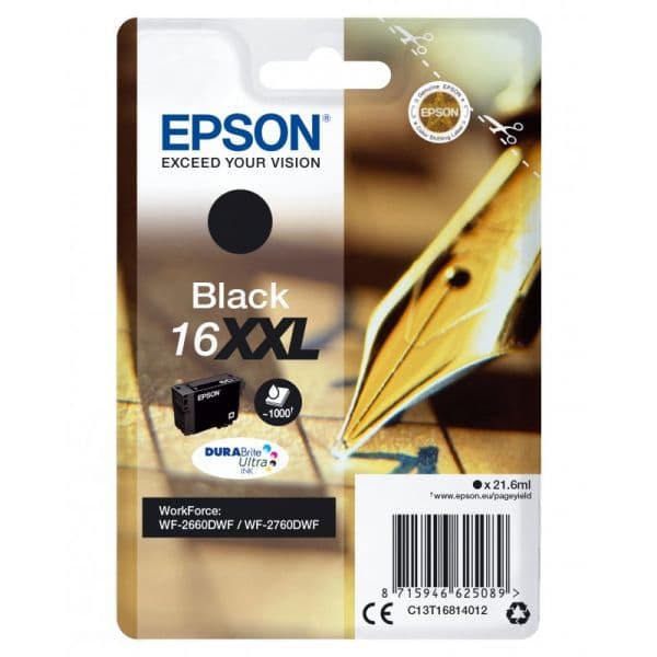 Tinteiro Epson 16XXL Workforce 2660DWF - C13T16814010