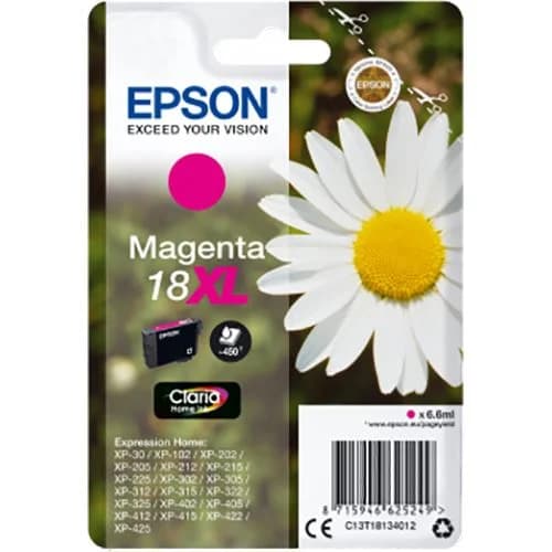 Tinteiro Epson 18XL - Magenta - C13T18134012
