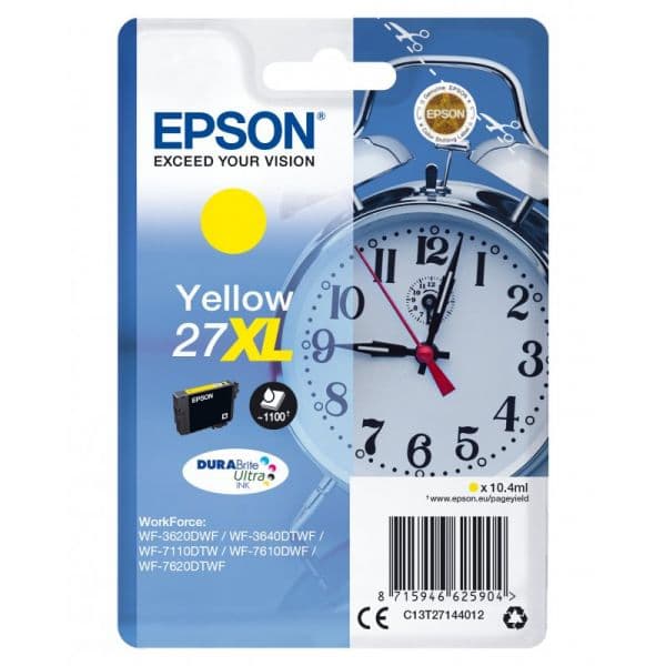Tinteiro Epson 27XL C13T27144010 Yellow