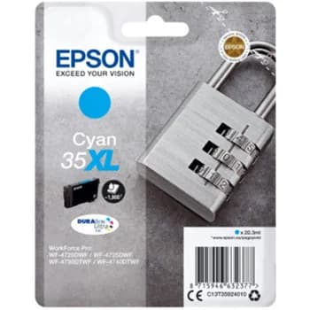 Tinteiro Epson 35XL C13T35924010 Cyan