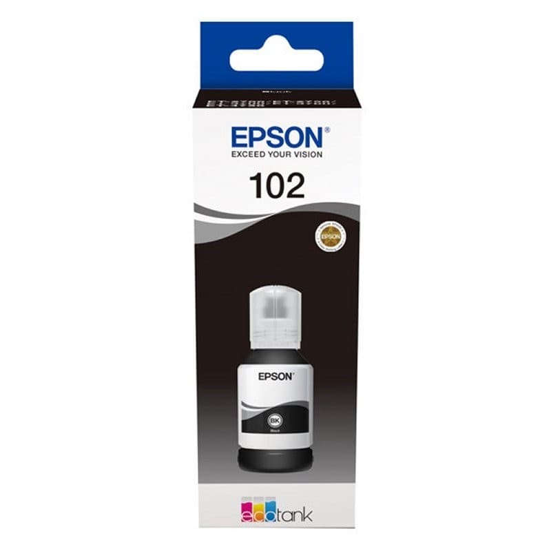 Tinteiro Epson 102 Ecotank Pigment Black Ink Bottle