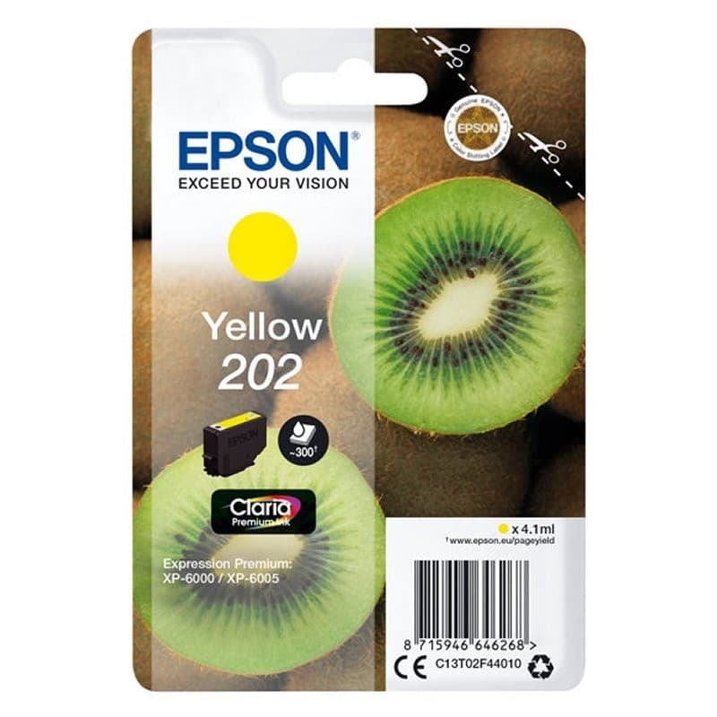 Tinteiro Epson 202 Amarelo