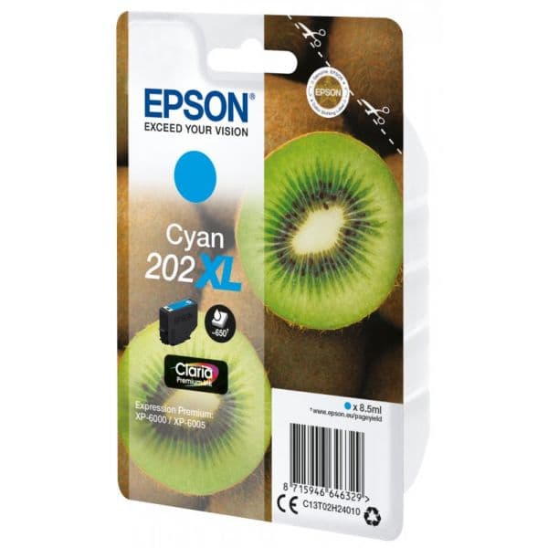 Tinteiro Epson 202XL C13T02H240 Cyan