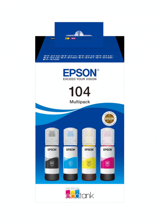 Tinteiro EPSON Multipack 104 4-colour