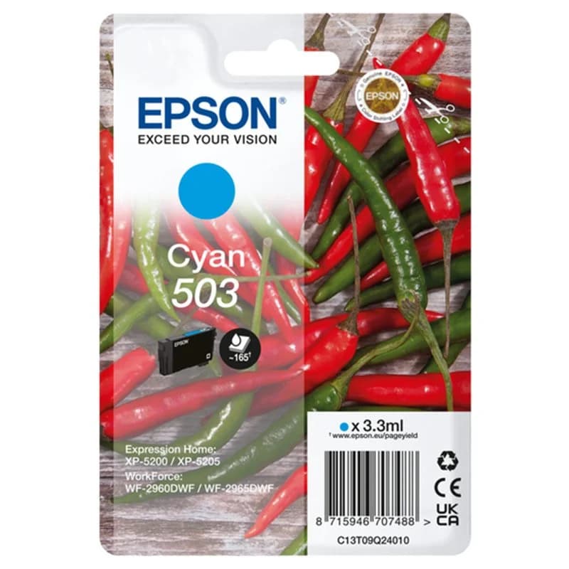 Tinteiro Epson Azul 503 C13T09Q24020