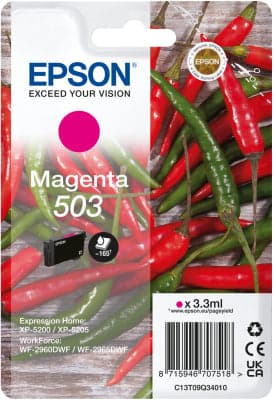 Tinteiro Epson Magenta 503 C13T09Q34020