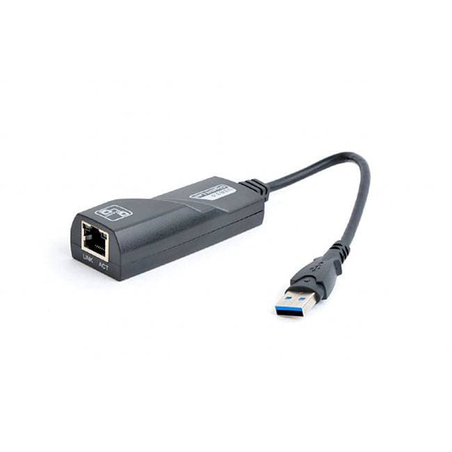 Gembird Gigabit Lan Adapter RJ45 USB 3.0 Black - NIC-U3-02