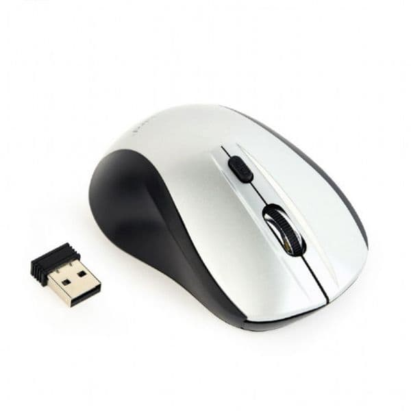 Gembird Mouse MUSW-4B-02-BS Wireless Preto/Cinza