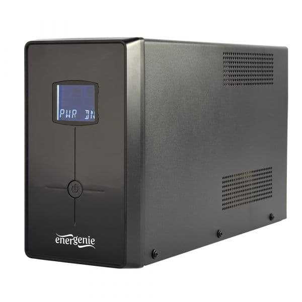 UPS Gembird EG-UPS-035 2000VA Schuko/IEC/USB Preta EG-UPS-035