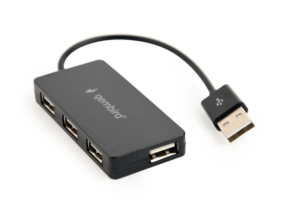 Gmebird Hub Usb 2.0 4 Portas Preto