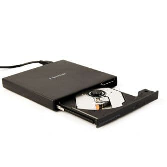 Gembird DVD-USB-04 CD/DVD 24x/8x Preta