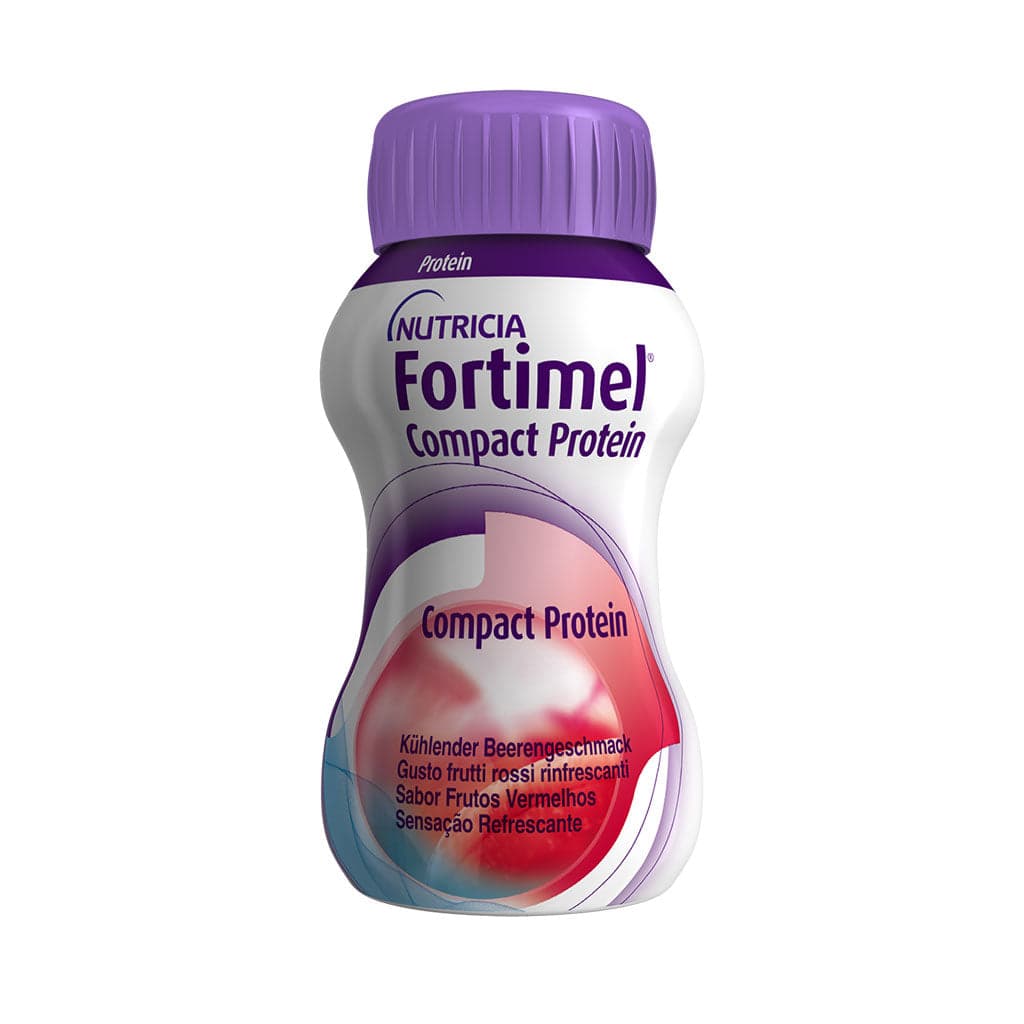 Fortimel® Compact Protein Frutos Vermelhos Sensação Refrescante 4 x 125mL