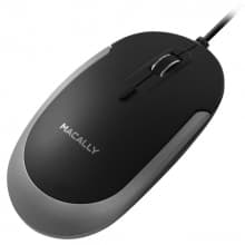 Macally – Rato DynaMouse USB-C (black/space grey)
