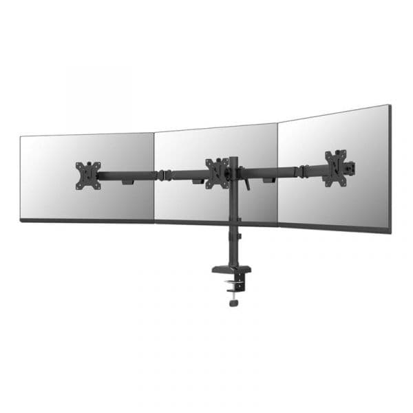 Neomounts Suporte de Monitores DS60-600BL3 10-27" 3 Monitores Preto
