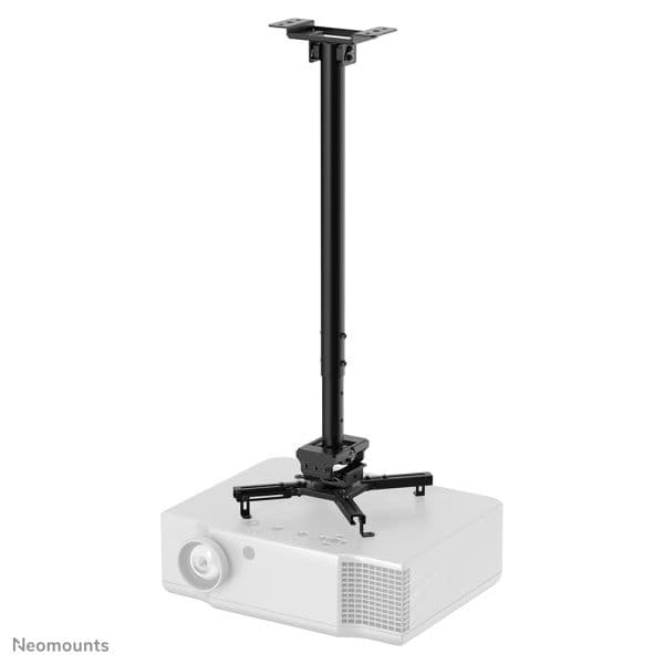 Neomounts Suporte de Teto Universal para Projetores CL25-550BL1 Ajustável em Altura (74.5-114.5 cm) Preto