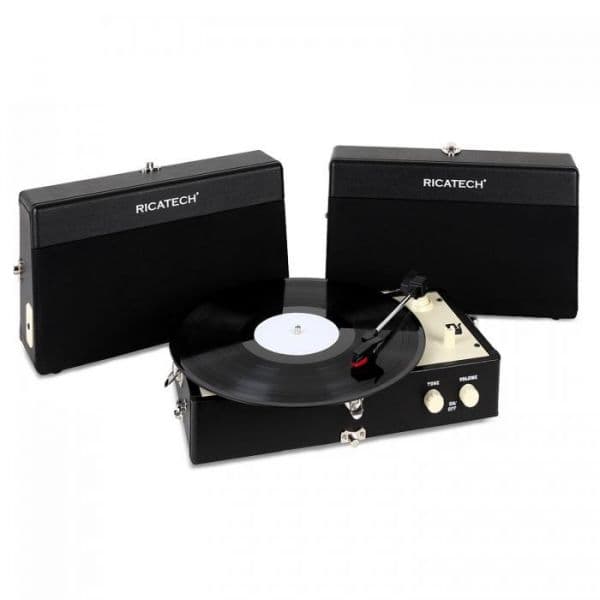 Ricatech Gira-Discos Vintage RTT80 Black