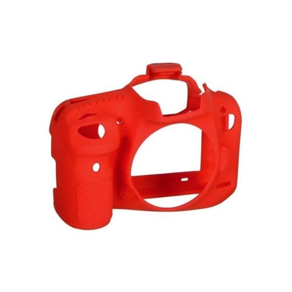 easyCover Capa Protectora de Silicone para Canon 7D Mark II Red