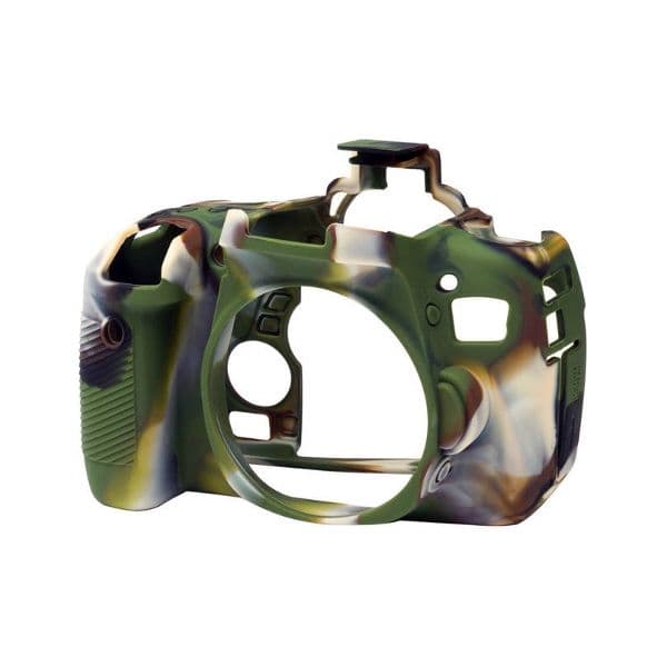 easyCover Capa Protectora de Silicone para Canon 760D Camouflage