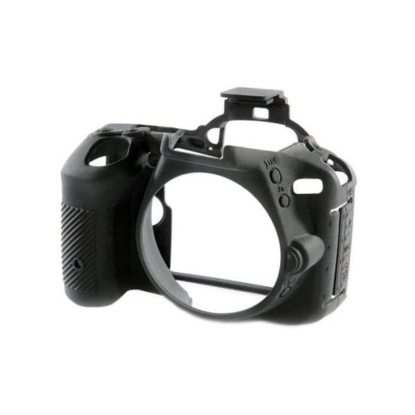 easyCover Capa Protectora de Silicone para Nikon D5500/D5600 Black