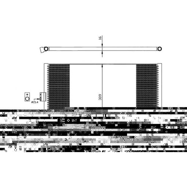 NRF - 35502 - Condensador, ar condicionado - 8718042023841