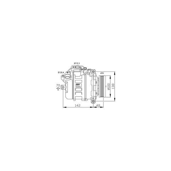 NRF - 32526G - Compressor, ar condicionado - 8718042135209