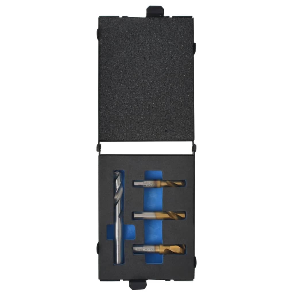 vidaXL Conjunto de brocas de soldadura por pontos 4 pcs HSS