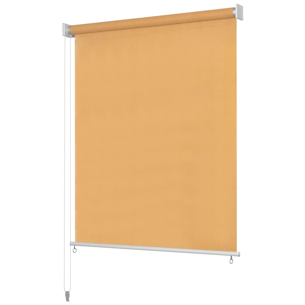 vidaXL Estore de rolo para exterior 185 (L) x 230 (A) cm bege
