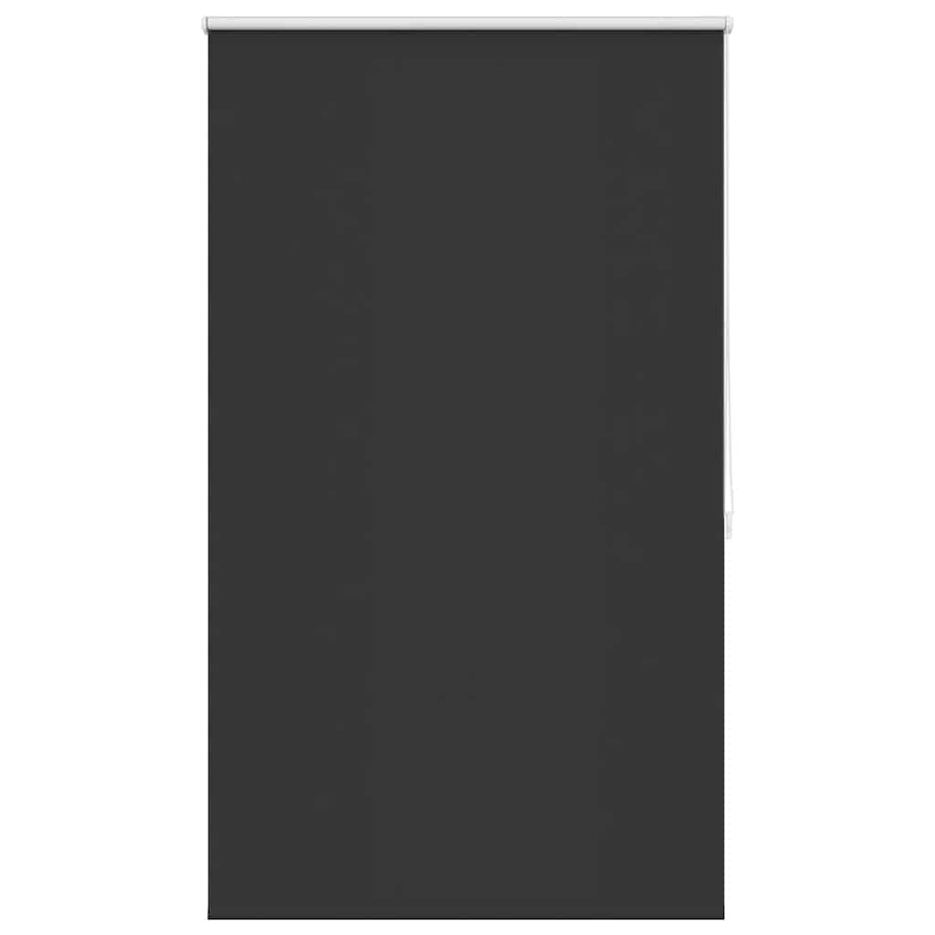 vidaXL Cortina de rolo blackout 84,4x175 cm, largura do tecido 80 cm, preta