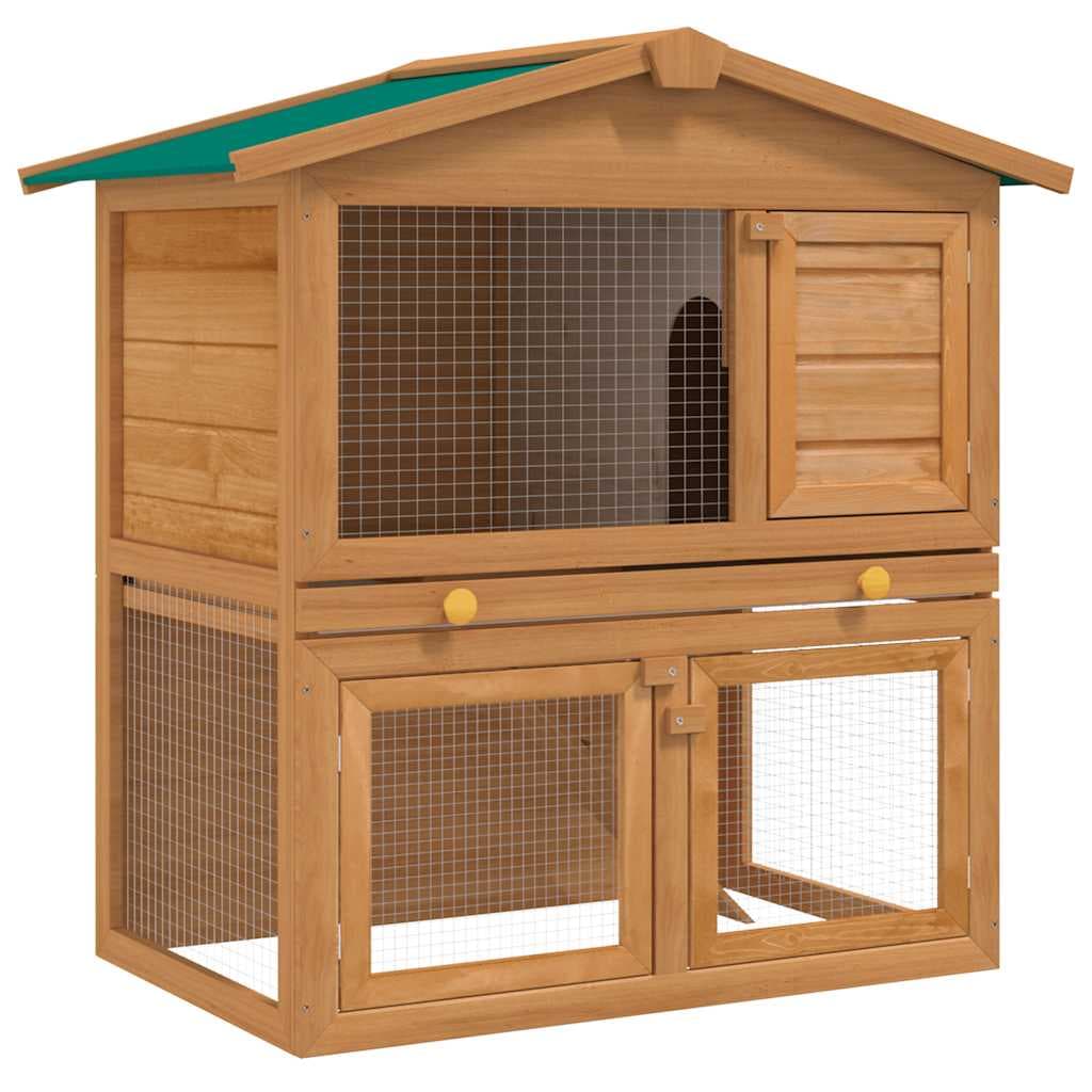 Coelheira para Animais Pequenos 3 Portas Madeira - 170160