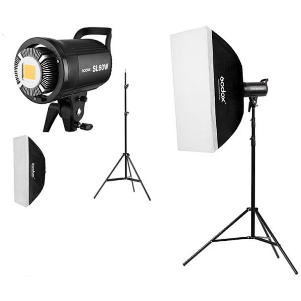 Godox SL60W Kit Duo Pro LED Vídeo