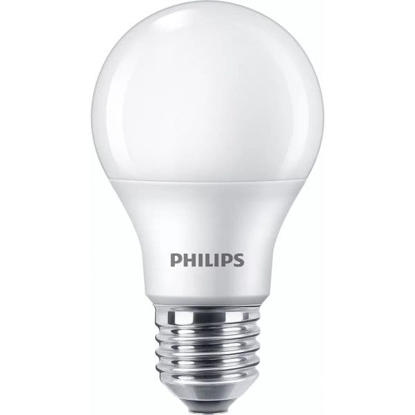 Philips Lâmpada LED E27 4x Set 60W 4000K / 8W