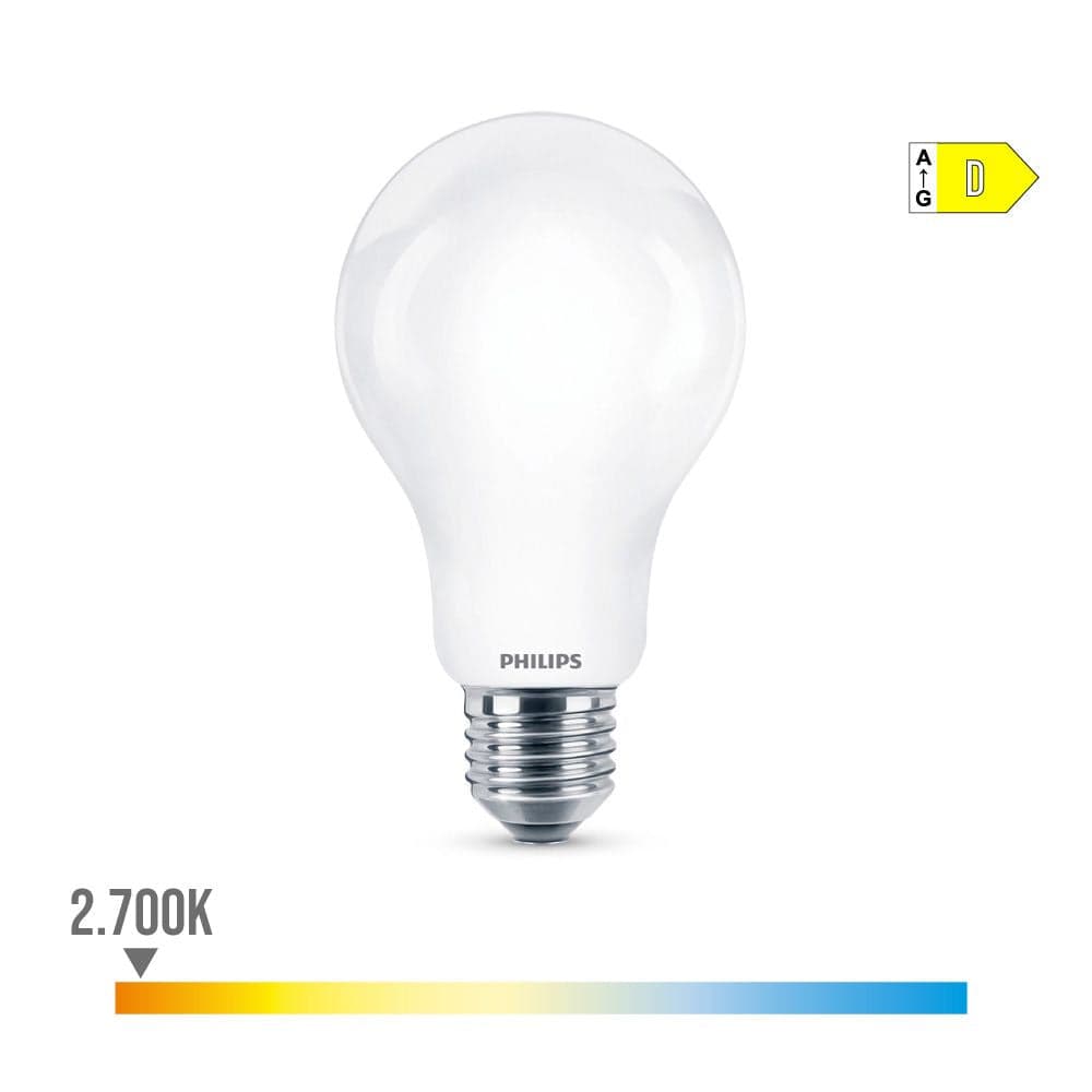 LÂMPADA STANDARD LED E27 13W 2000LM 2700K LUZ QUENTE Ø7X12,1CM. P