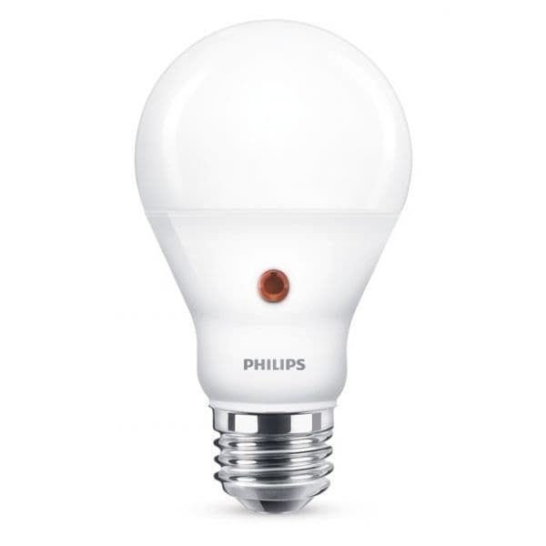 Philips - Lâmpada LED com Sensor Crepuscular E27 de 7 5 W 806 lm 2700 K - A30905105