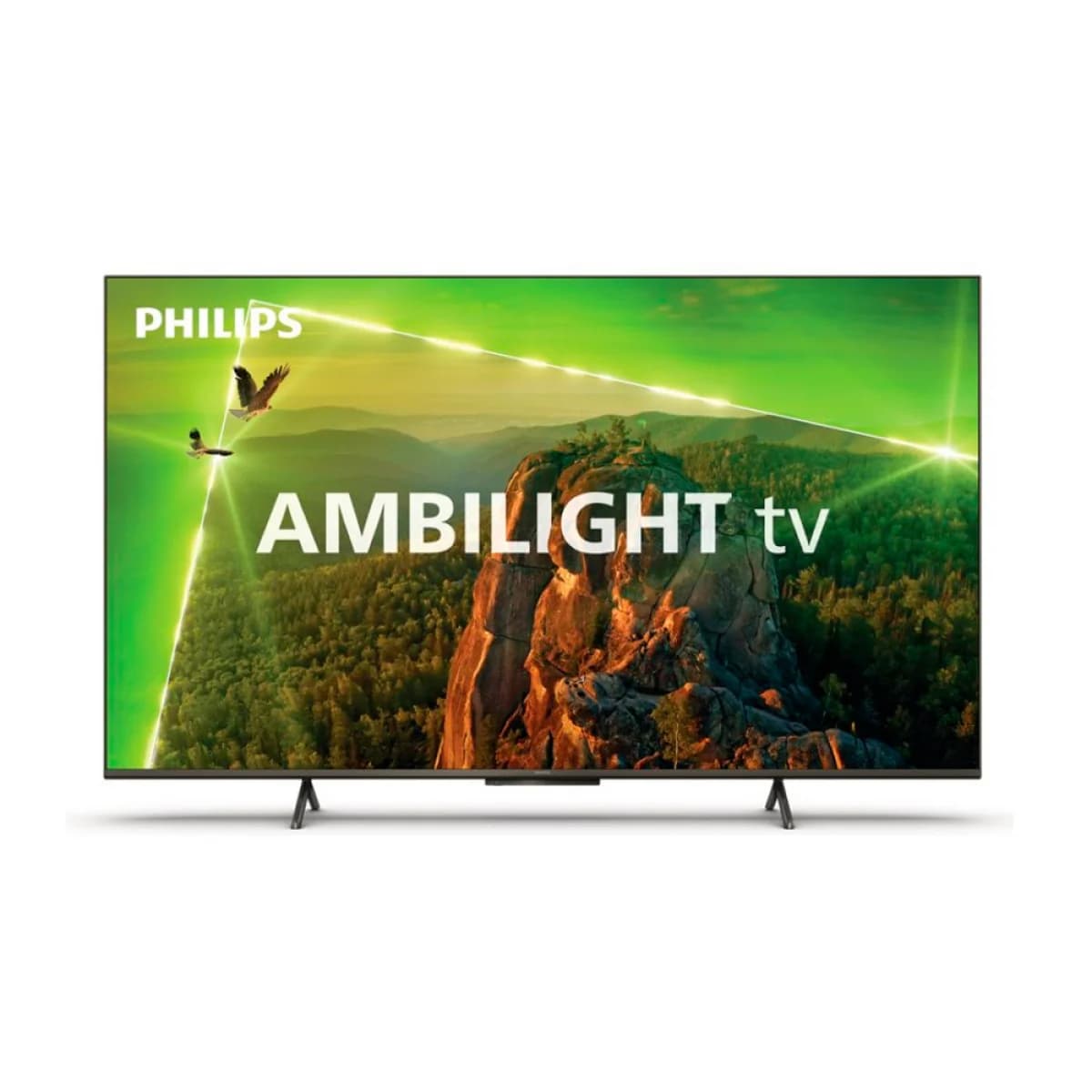 TV Philips LED TV 65" UHD Smart TV 4K HDR10+ 4GB Ambilight 65PUS8118